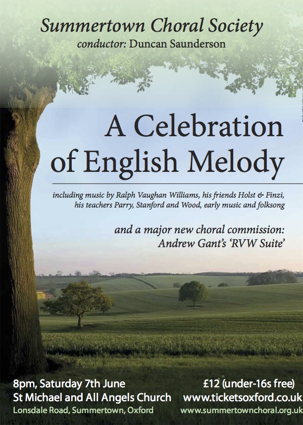 RVW Concert Poster